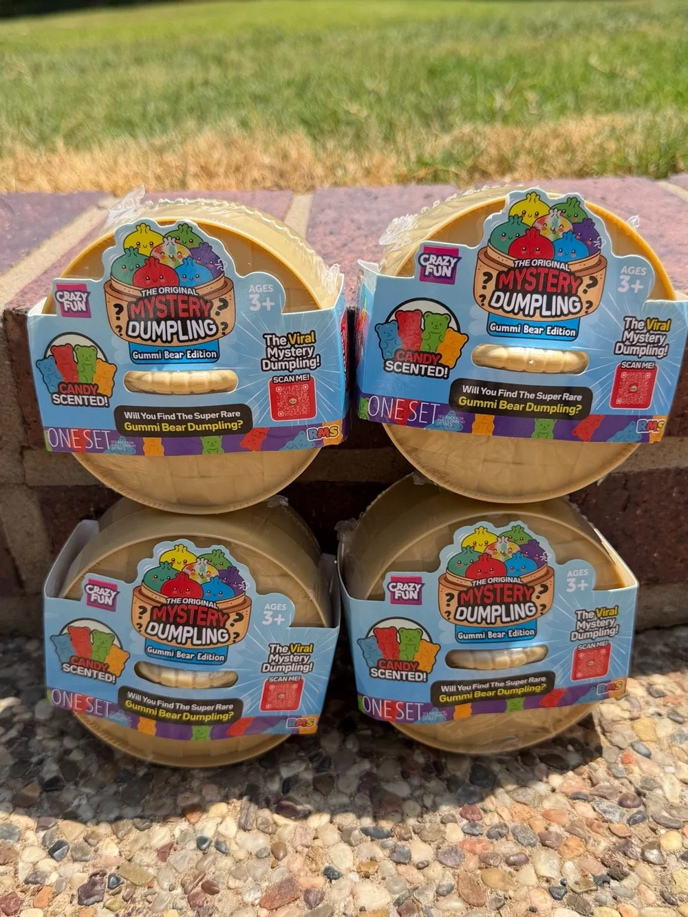 🥟 NEW 4-Pack Mystery Dumpling – GUMMI BEAR Edition 🥟